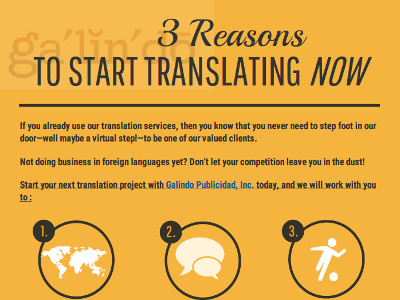 3 Reasons To Start Translating Now